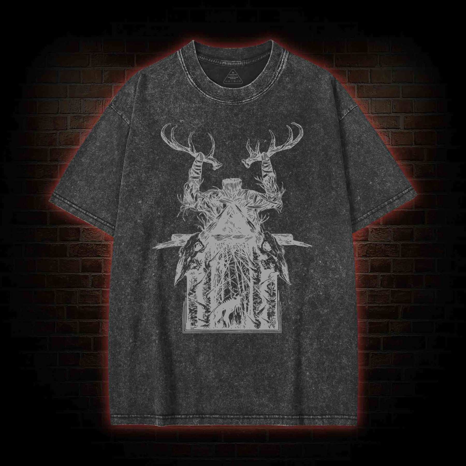 You Will Kneel Before The God Washed T-shirt