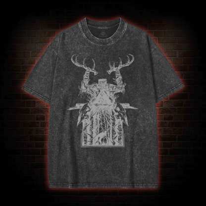 You Will Kneel Before The God Washed T-shirt