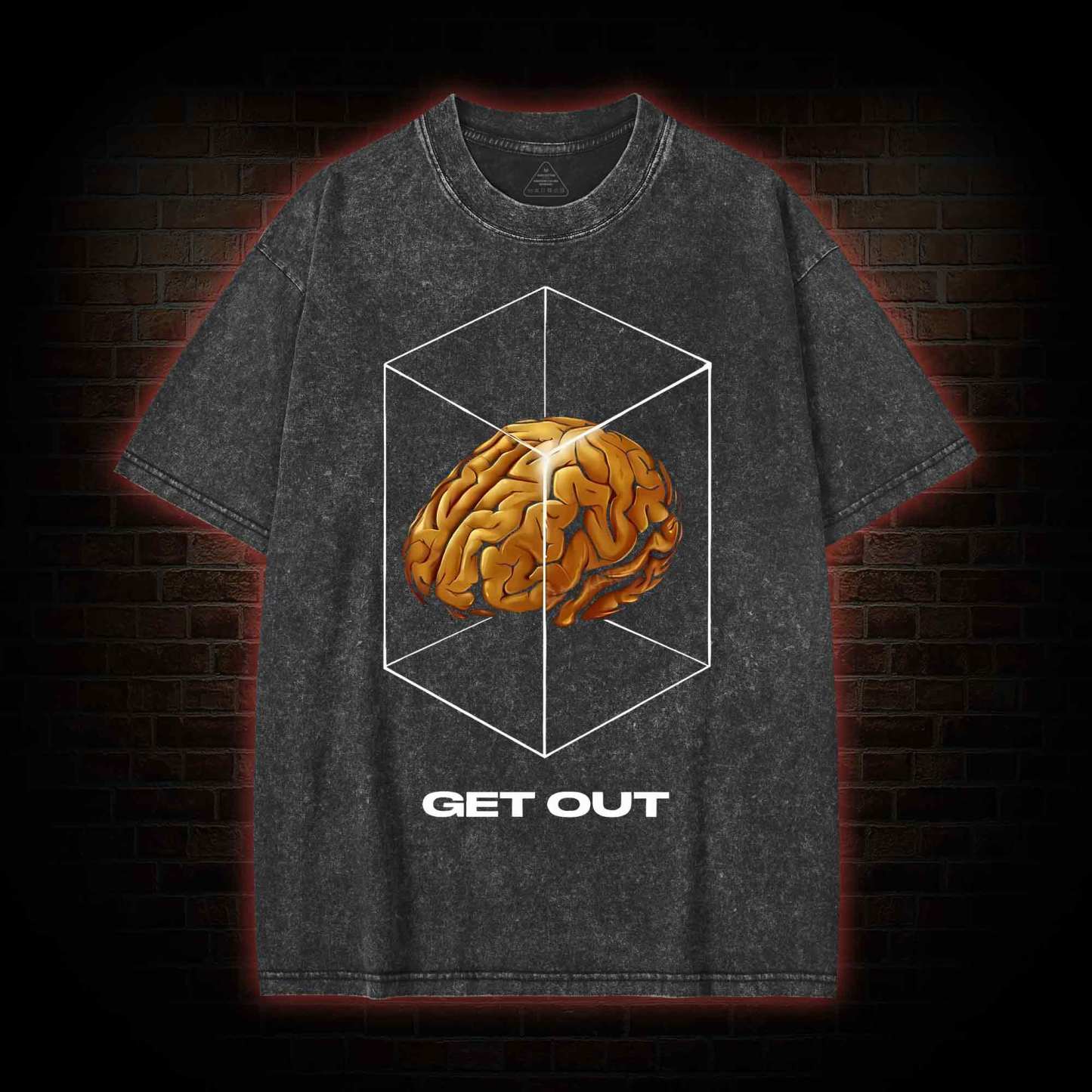 Get Out Washed T-shirt