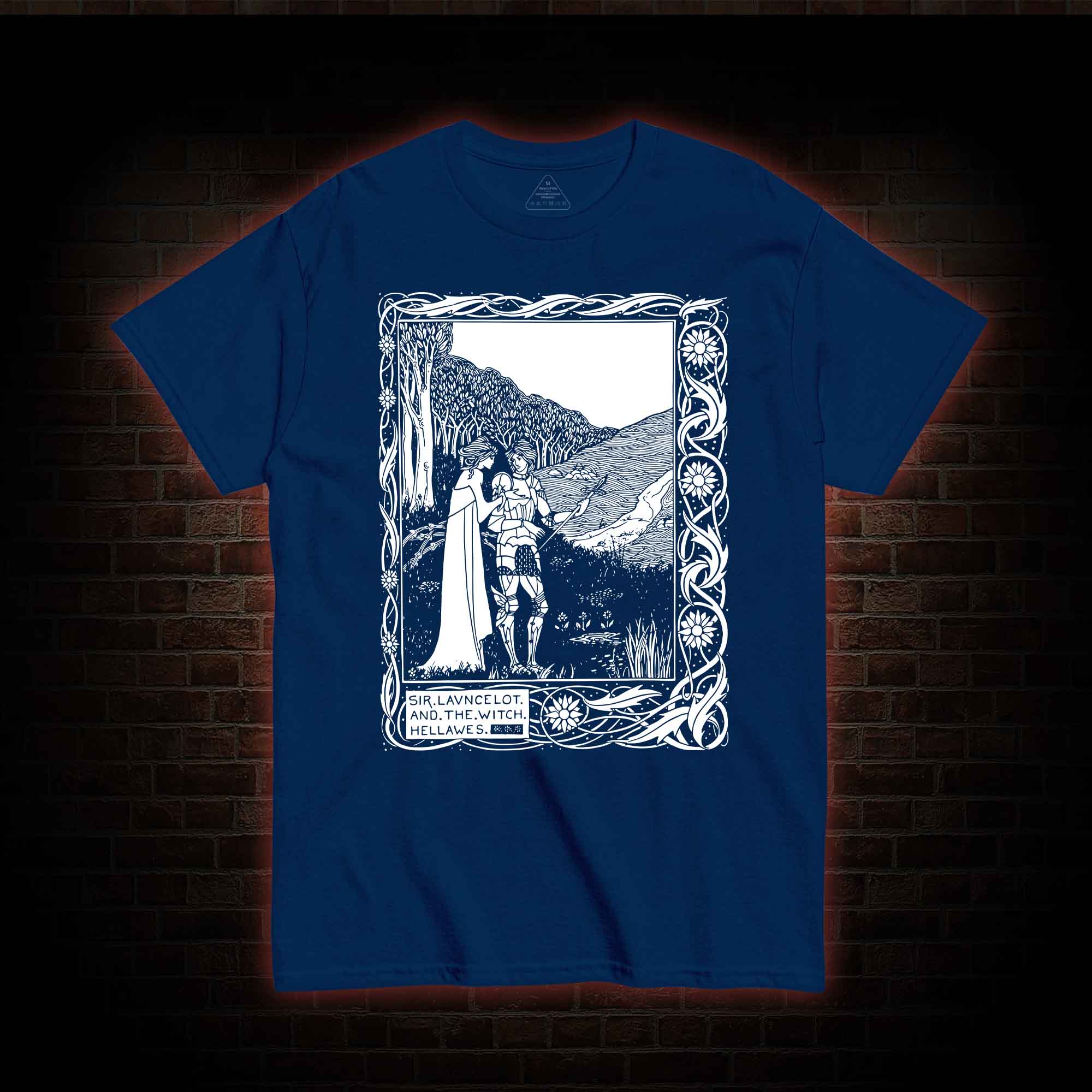 Sir Lancelot and the Witch Hellawes T-shirt 