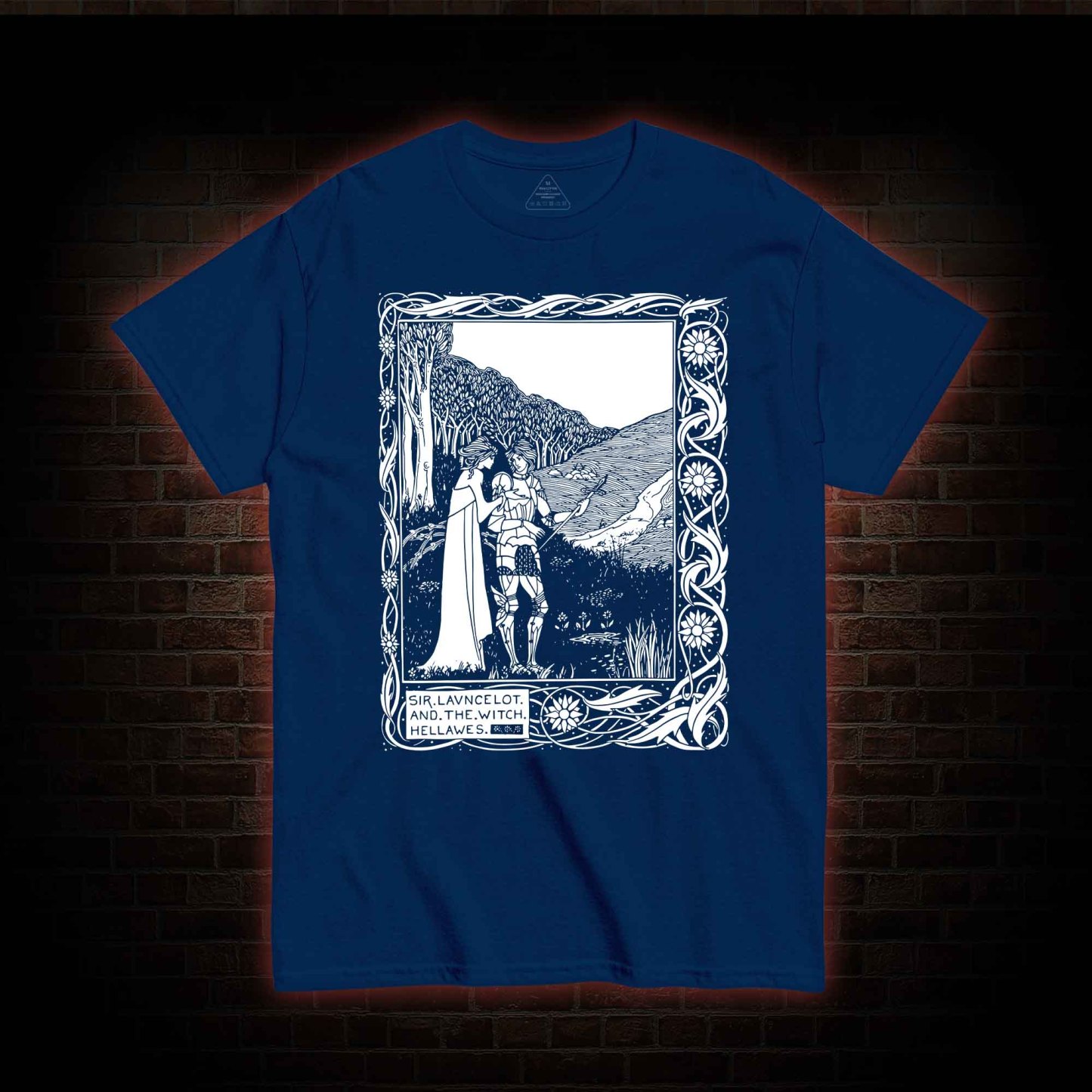 Sir Lancelot and the Witch Hellawes T-shirt 