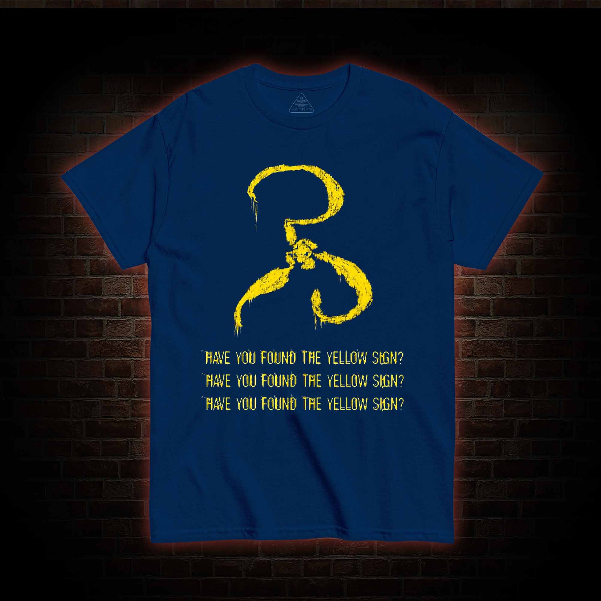 Have you found the Yellow Sign T-shirt 