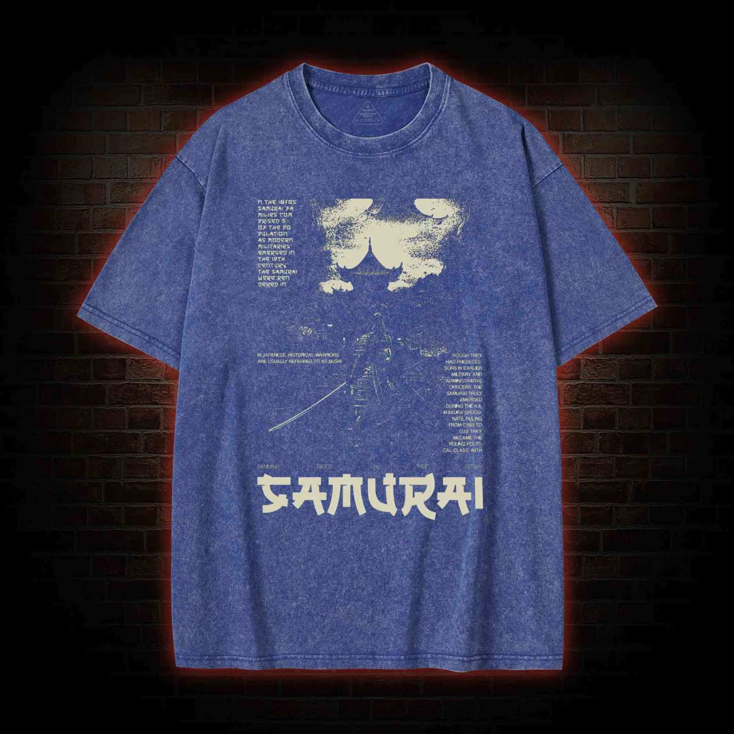 Samurai Washed T-shirt
