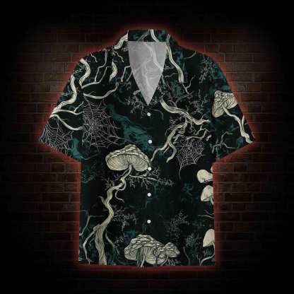 Mysterious Dark Forest Hawaiian Shirt