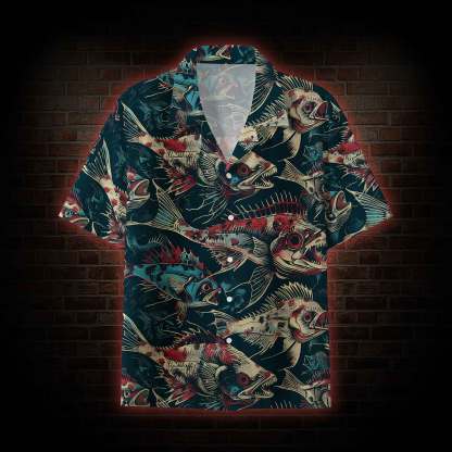 Deep Sea Mutant Fish Hawaiian Shirt