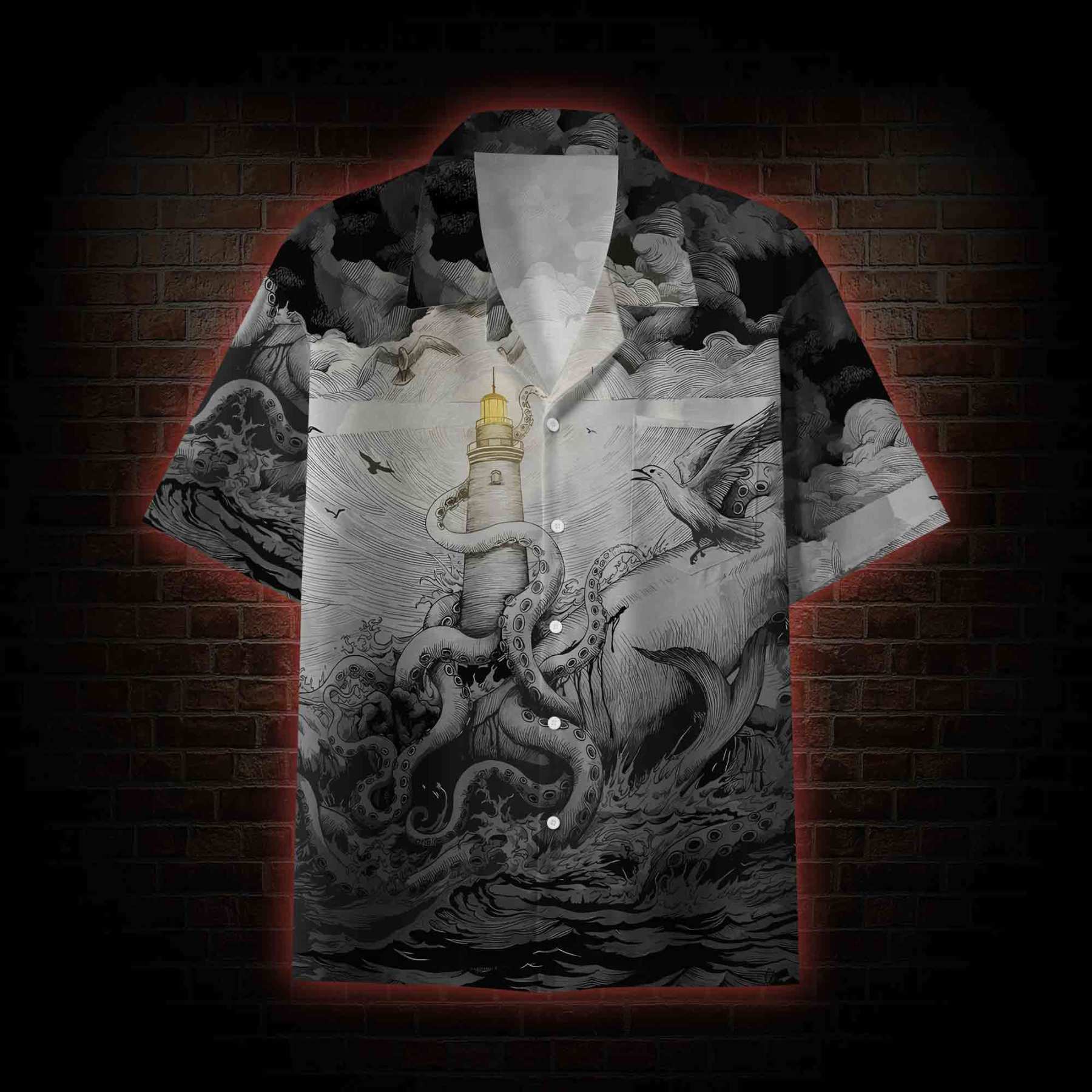 Lighthouse Hawaiian Shirt