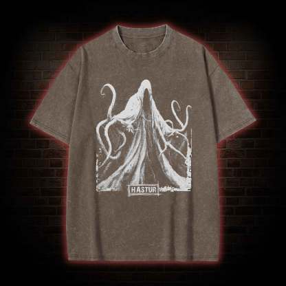 Hastur the Unspeakable Washed T-shirt