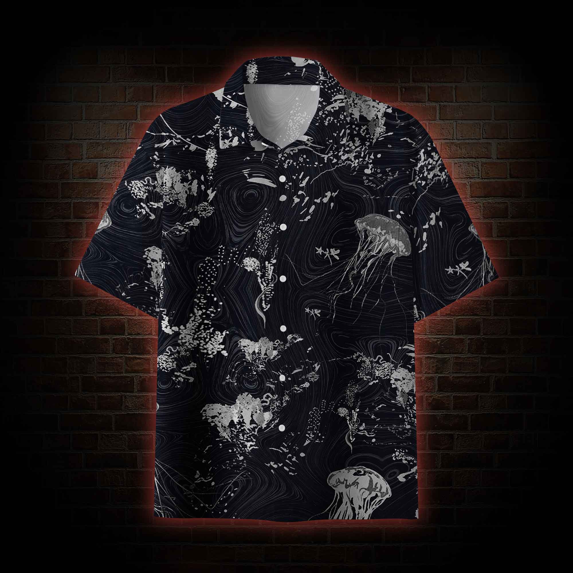 Jellyfish Hawaiian Shirt
