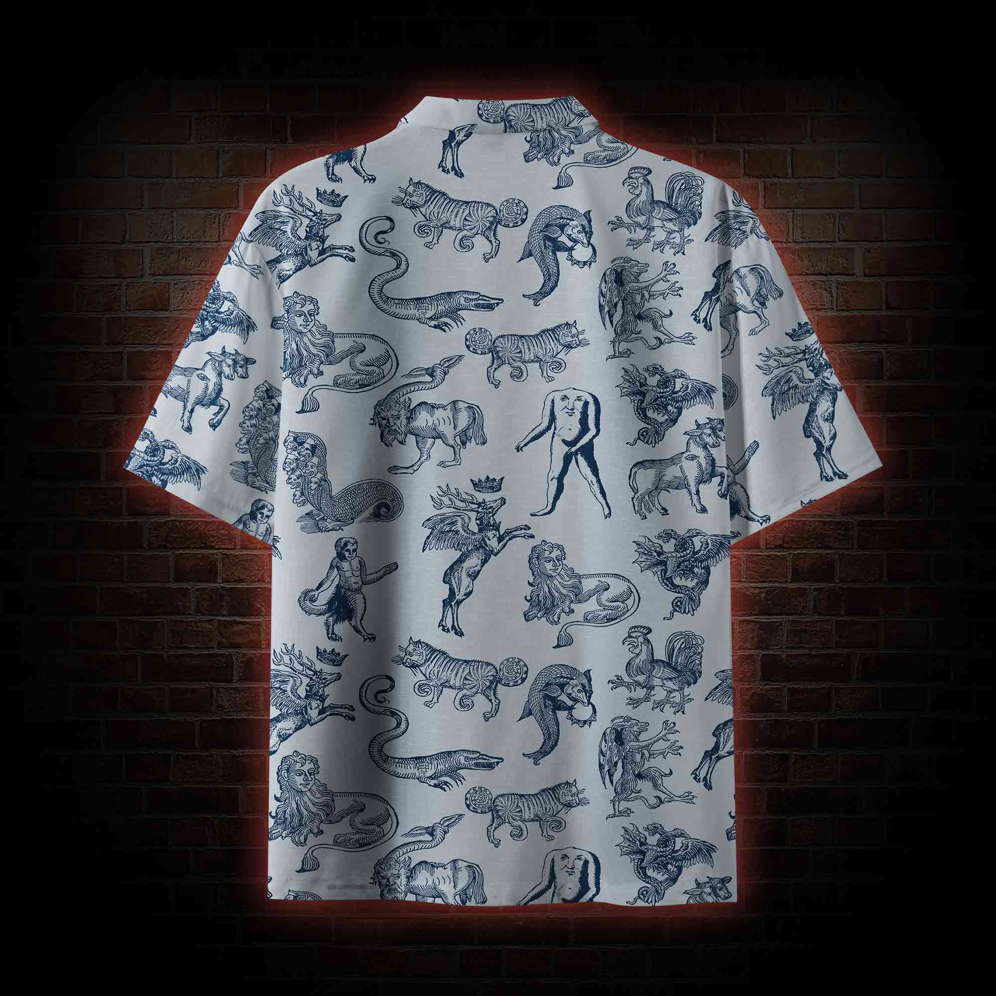 Medieval Monster Hawaiian Shirt