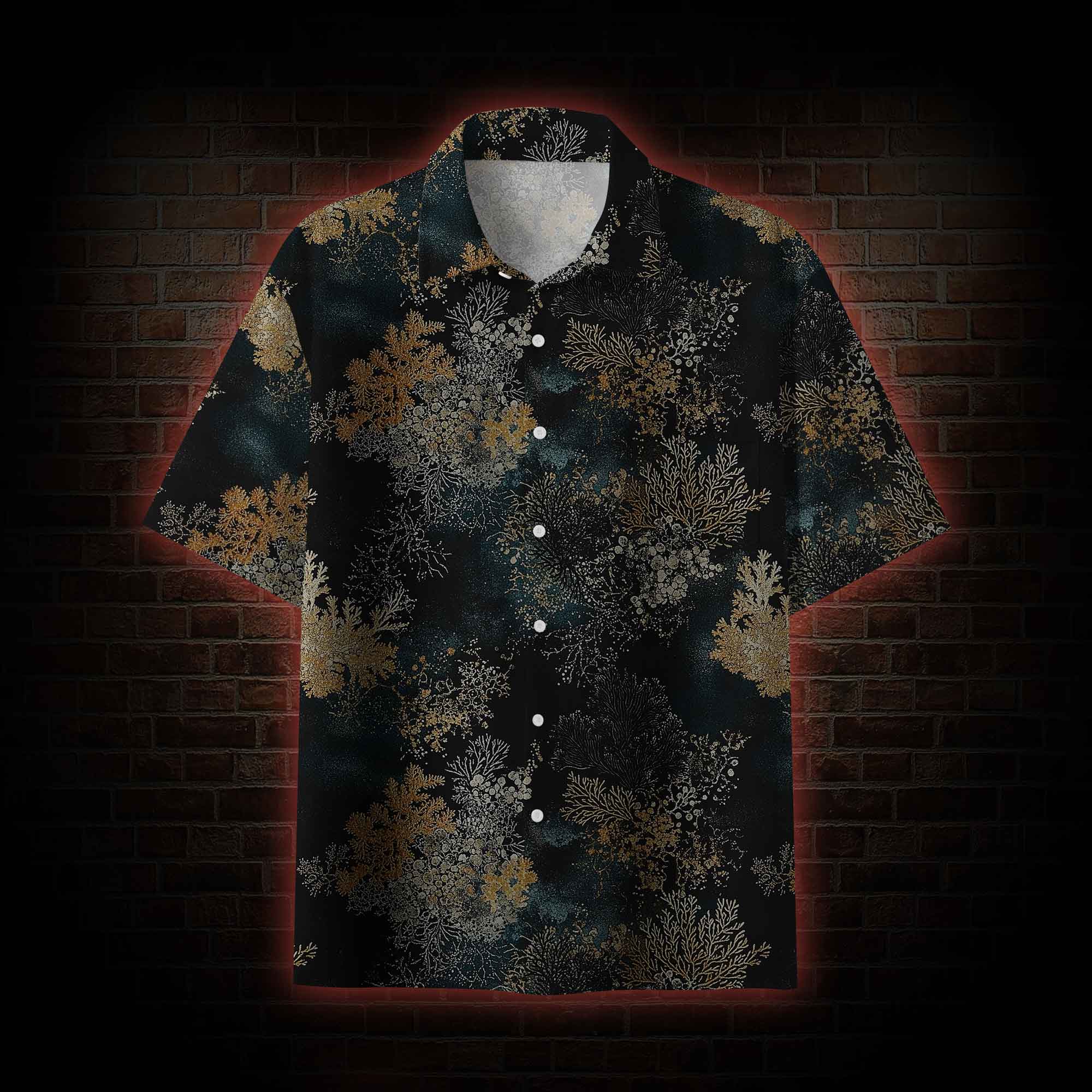 Overlooking the Dark Forest Hawaiian Shirt