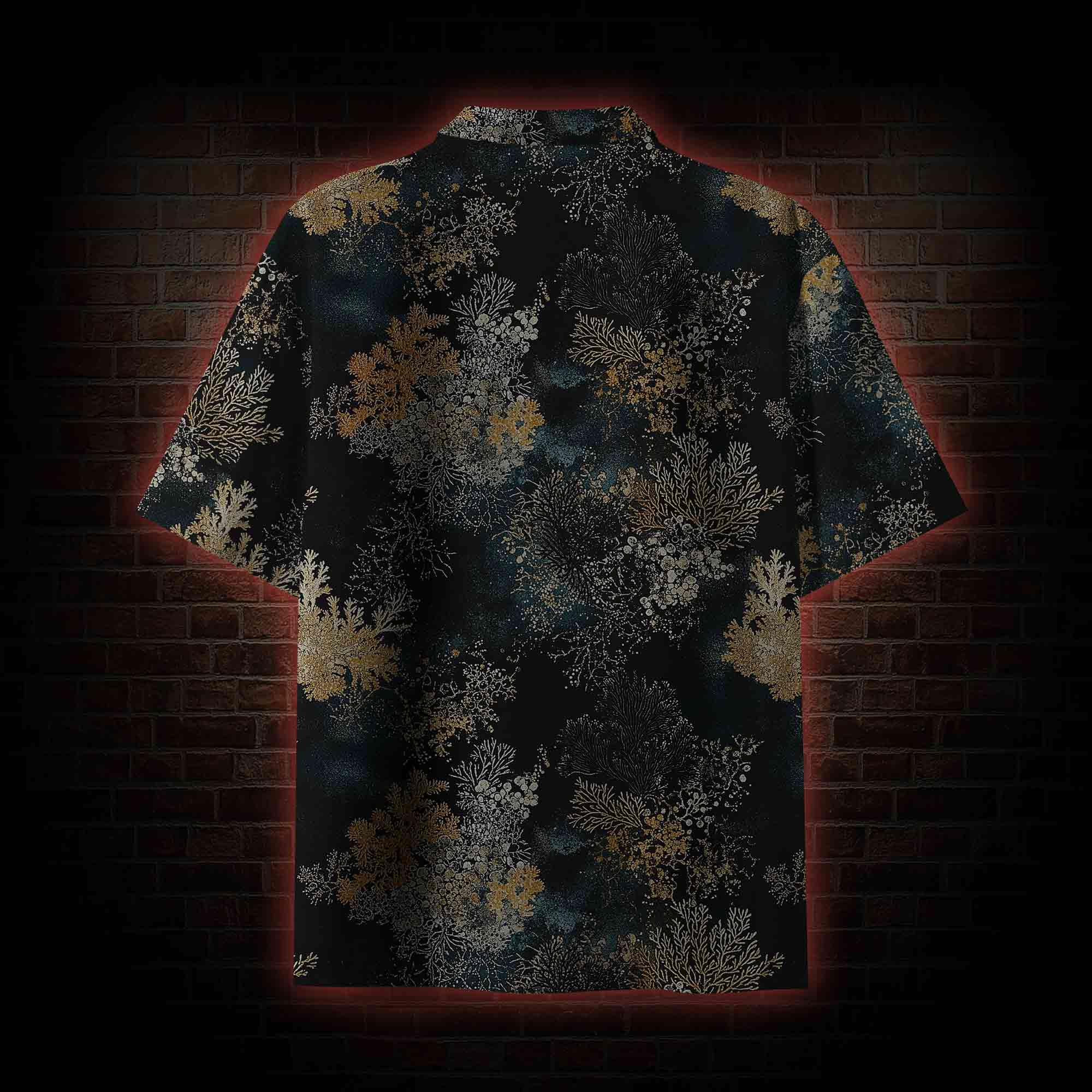 Overlooking the Dark Forest Hawaiian Shirt