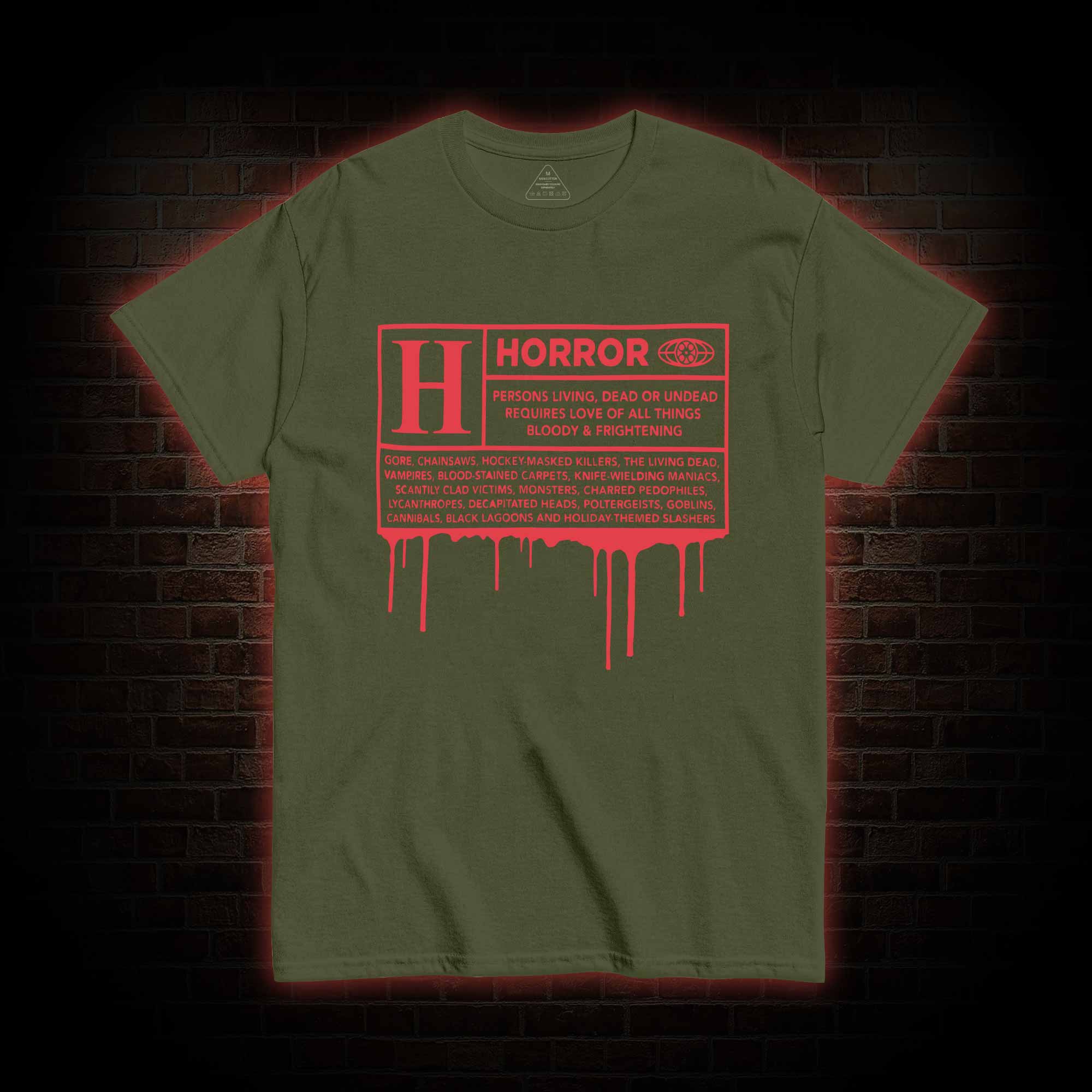 Horror Rating T-shirt 