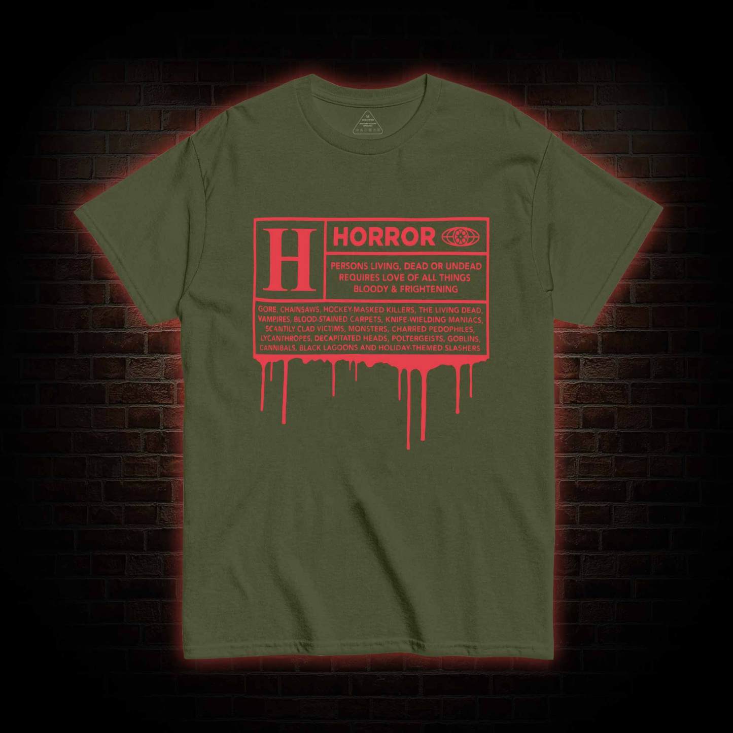 Horror Rating T-shirt 