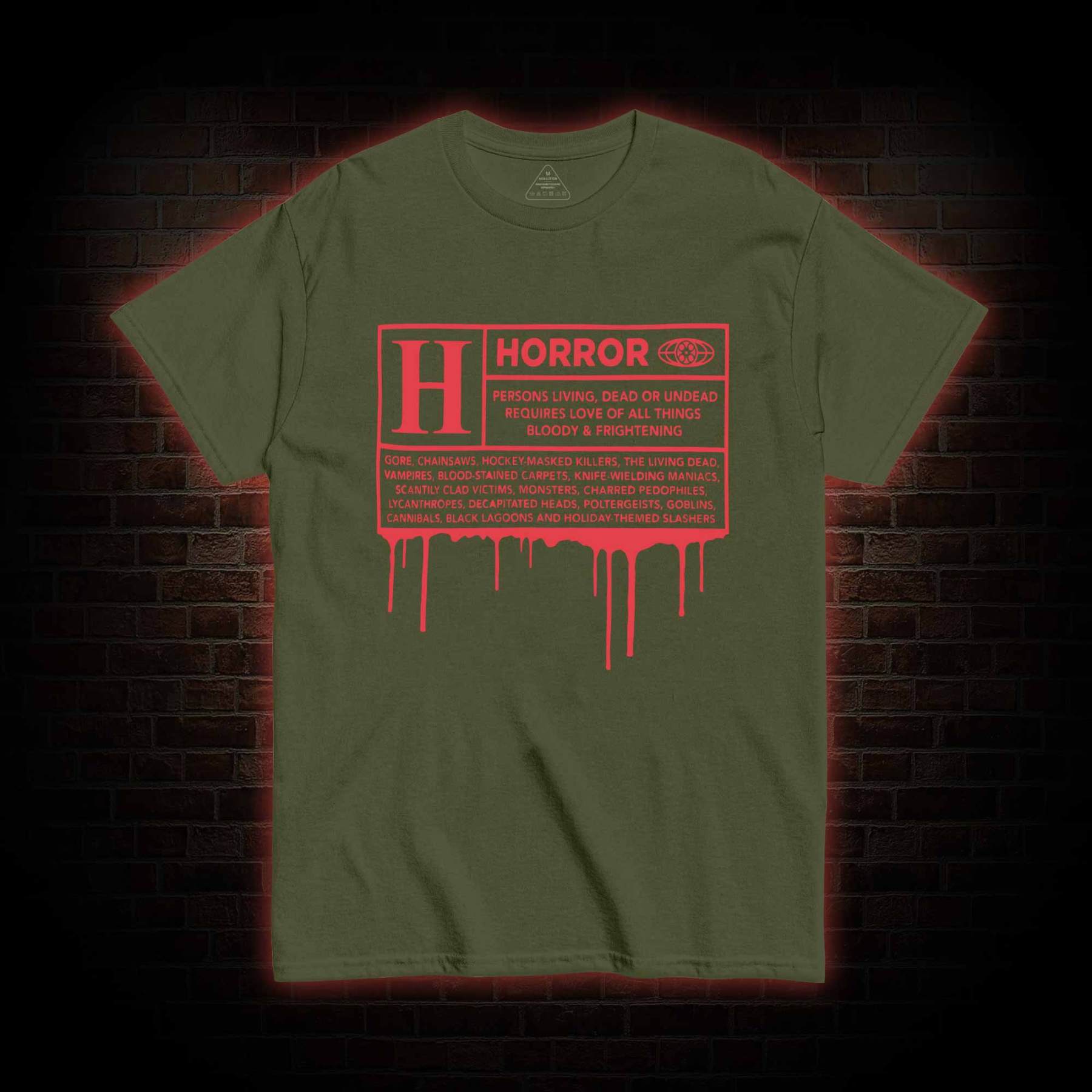 Horror Rating T-shirt 