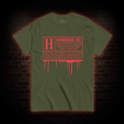 Horror Rating T-shirt 