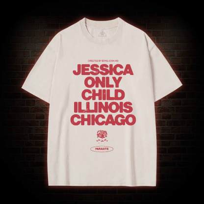 Jessica Only Child Washed T-shirt
