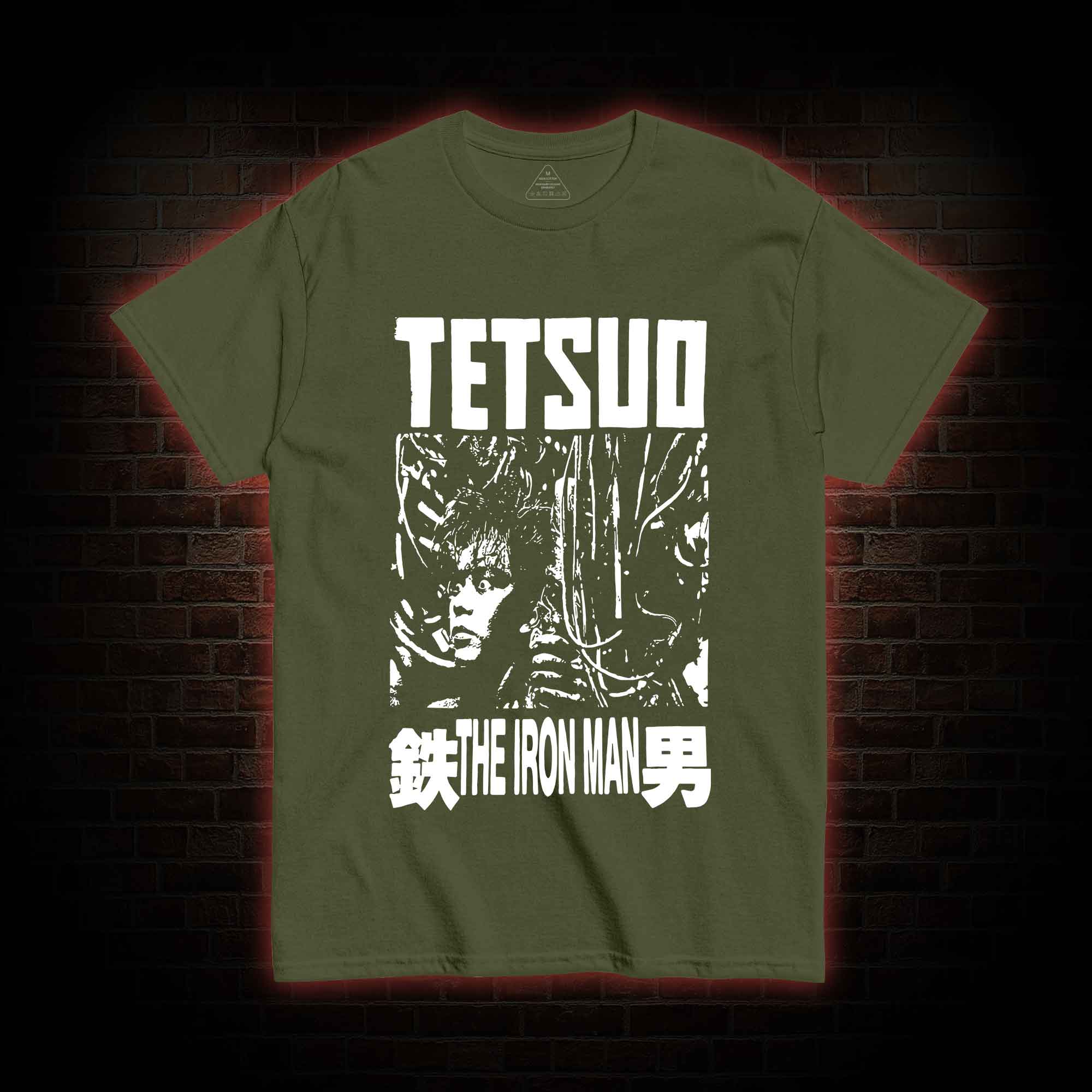 the Iron Man T-shirt