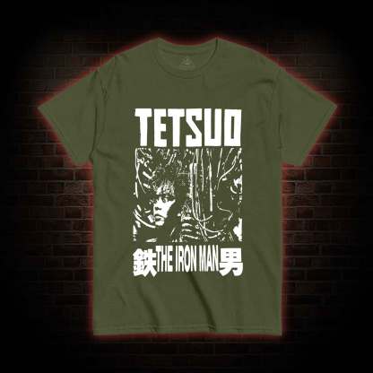 the Iron Man T-shirt