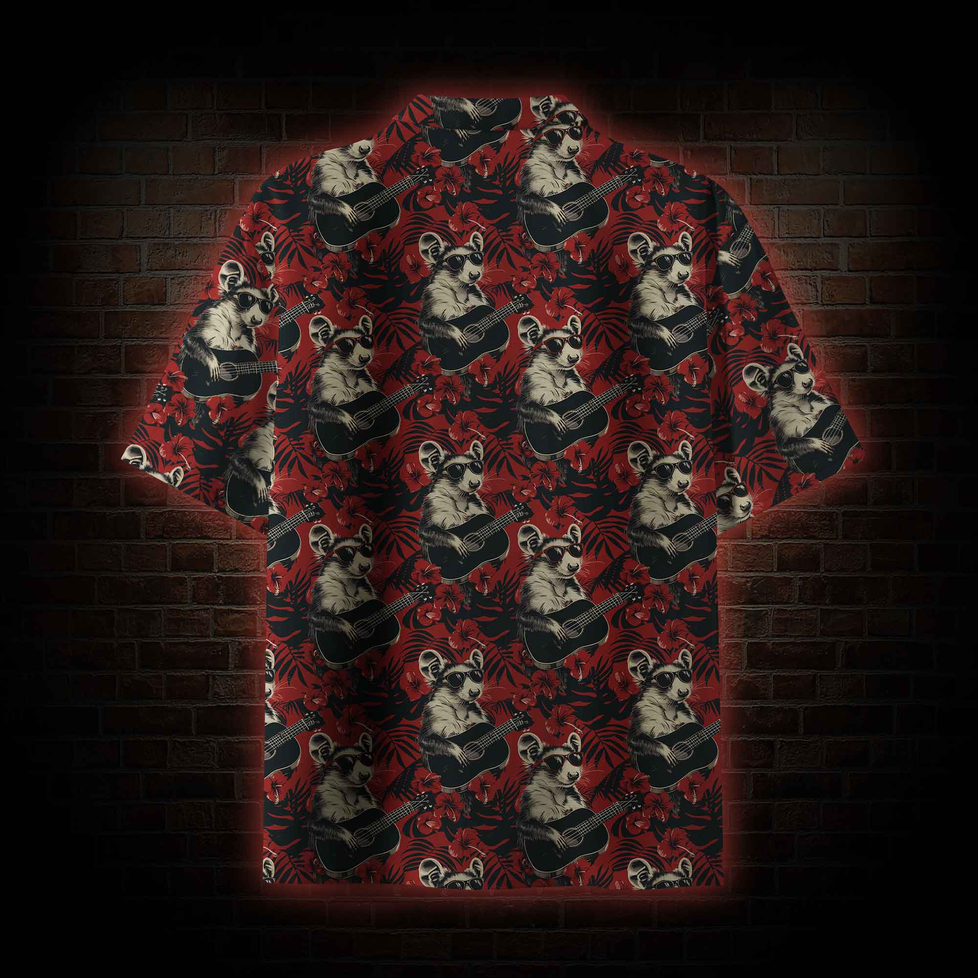 Mouse Holiday Button-up Shirt