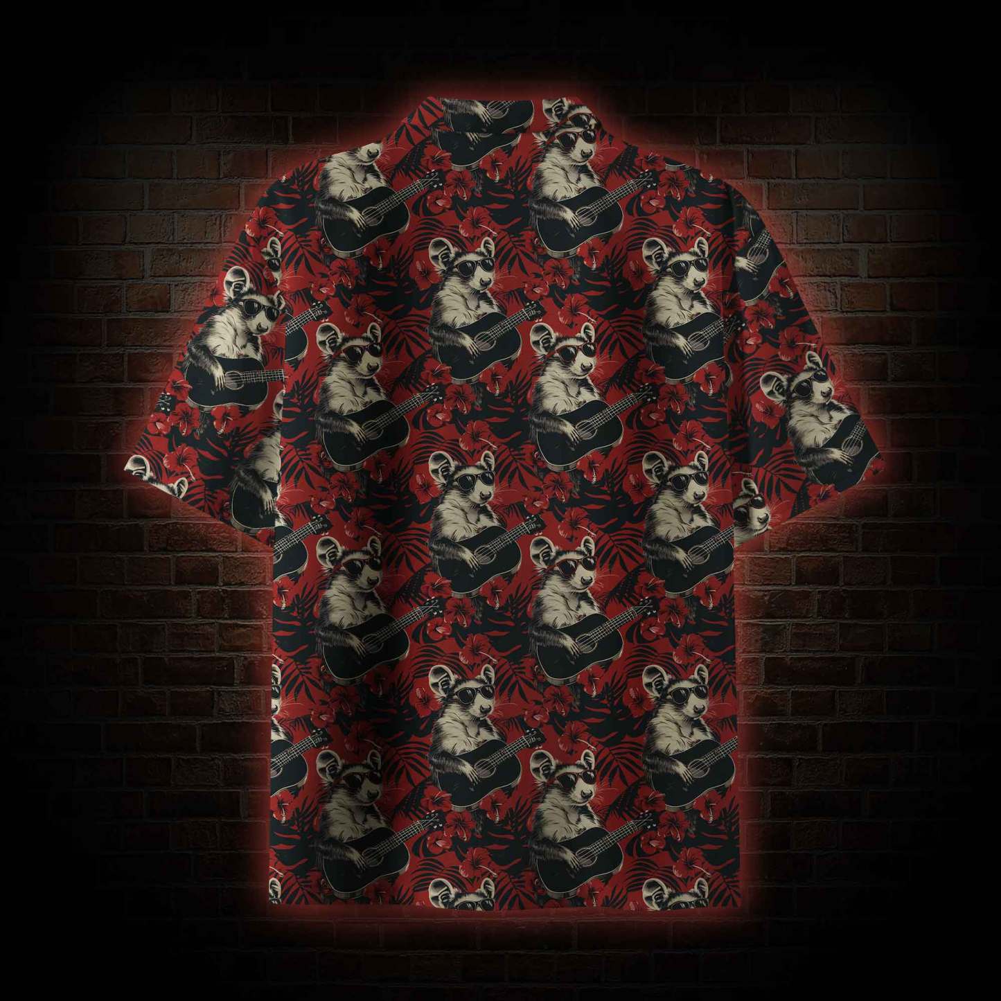 Mouse Holiday Button-up Shirt