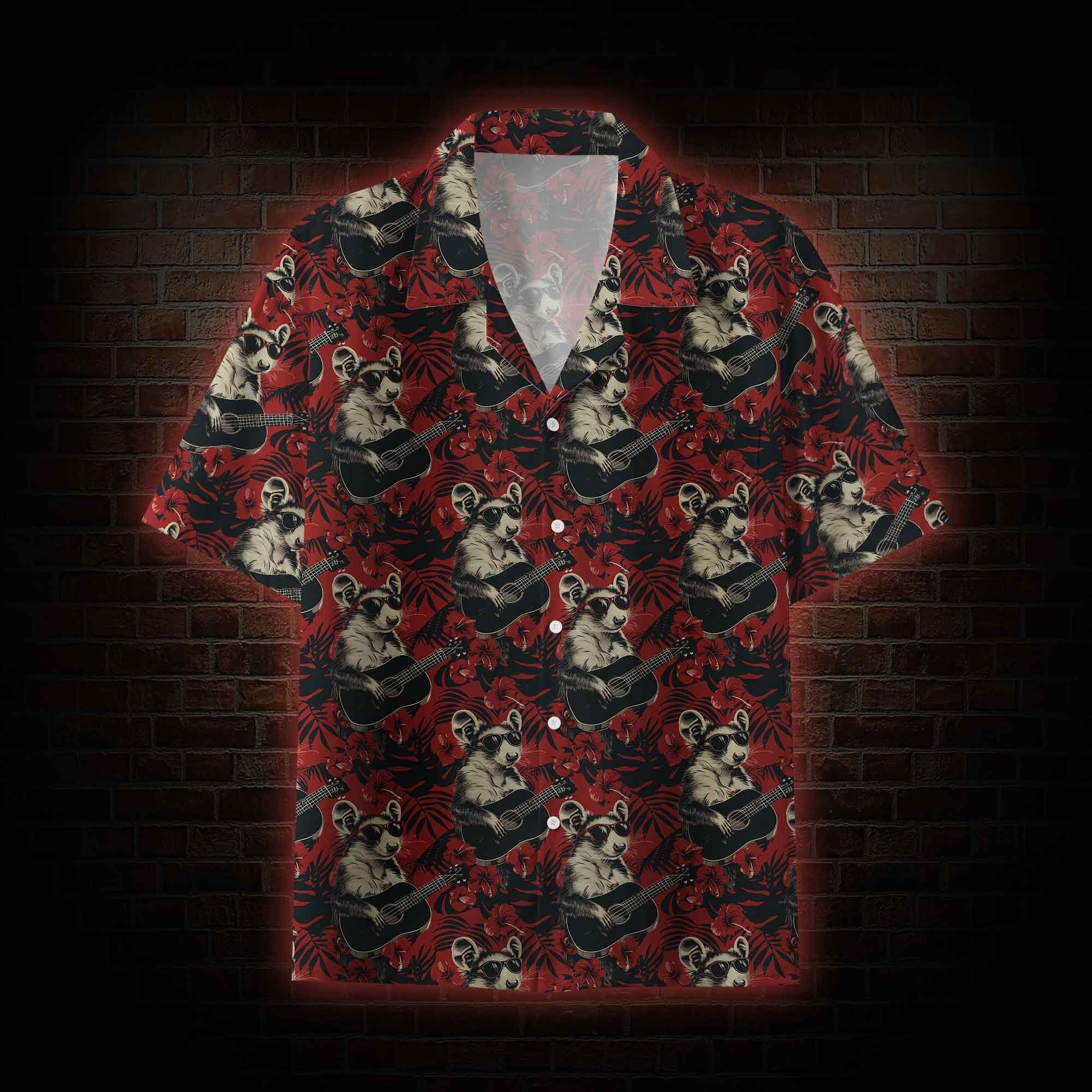 Mouse Holiday Button-up Shirt