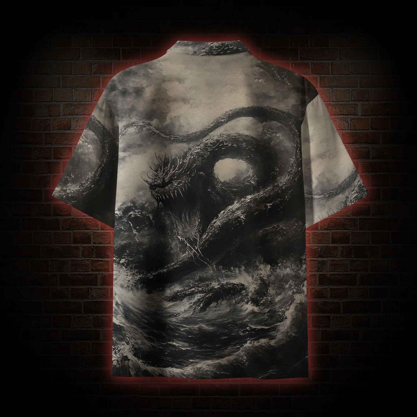 Sea Monster Button-up Shirt