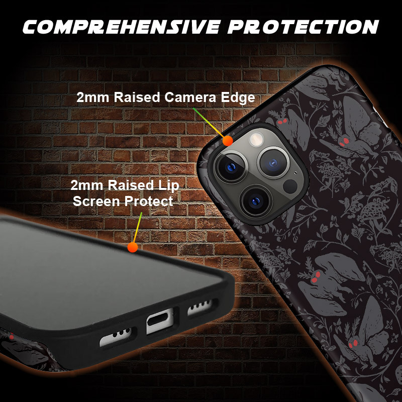 Mothman in the Jungle Phone Case