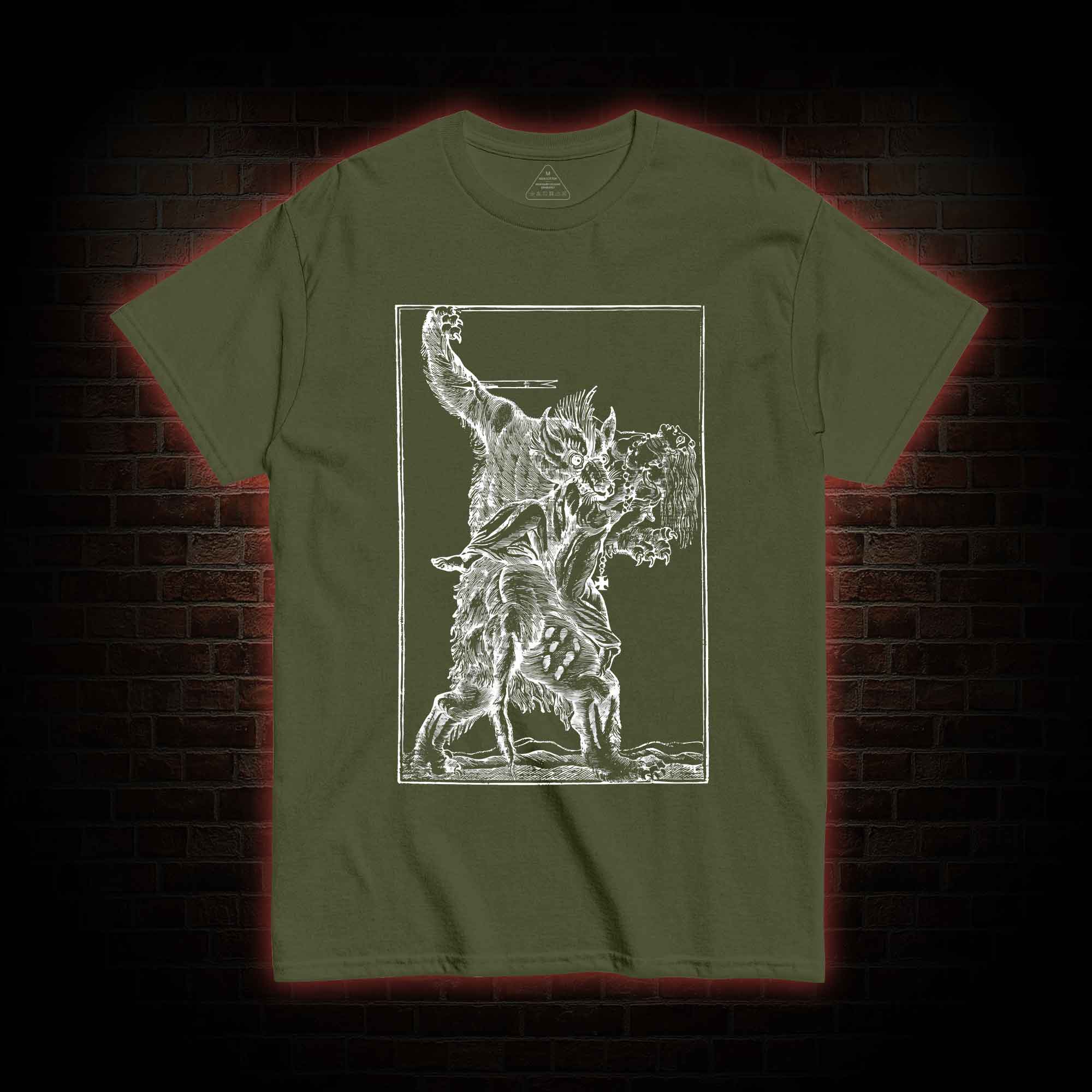 Werewolf Creepy T-shirt 