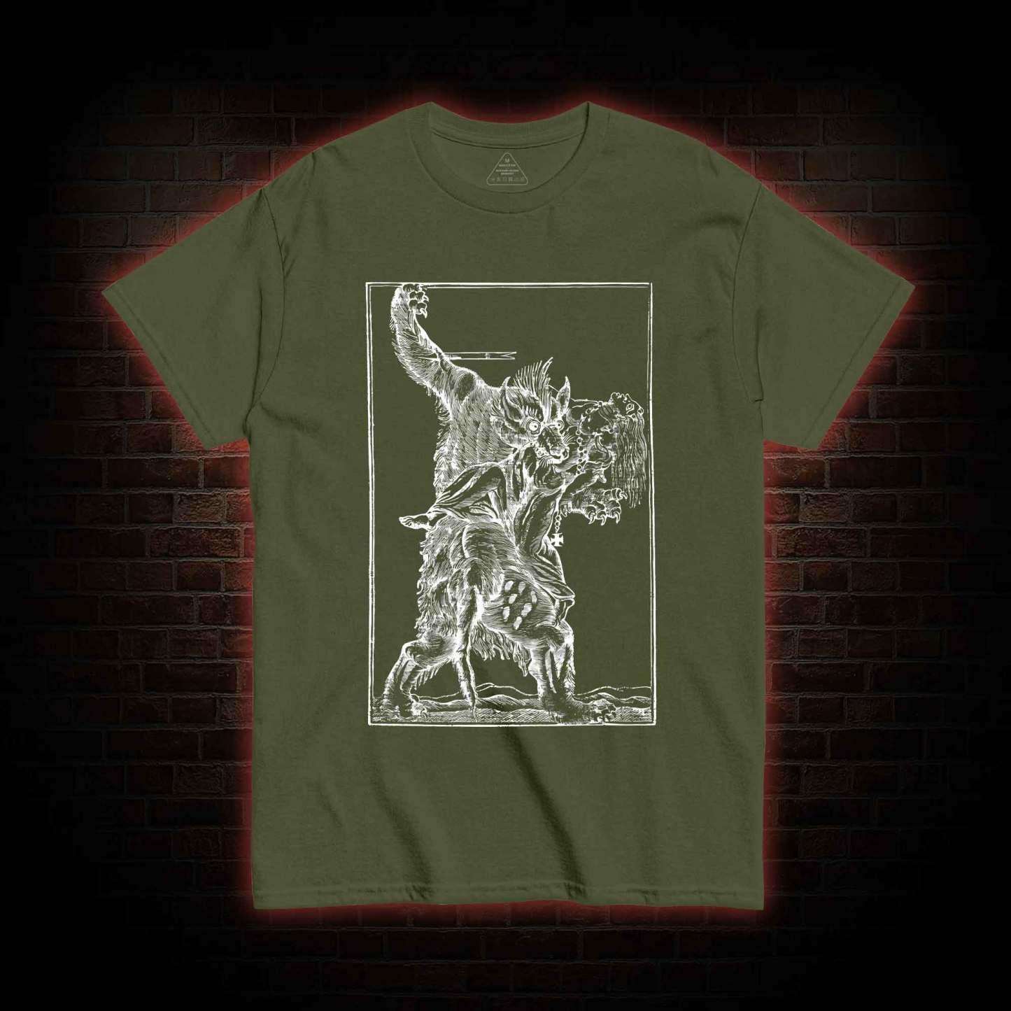 Werewolf Creepy T-shirt 