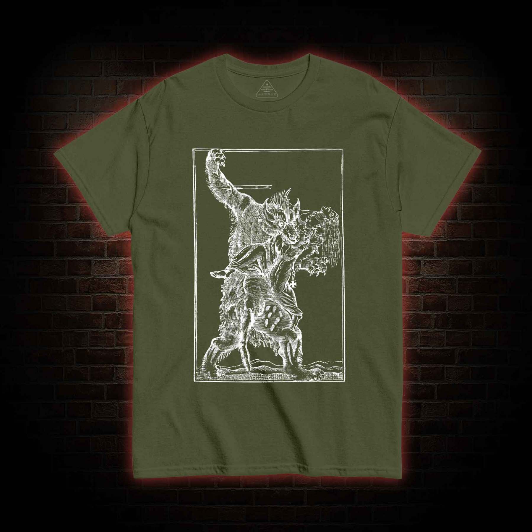 Werewolf Creepy T-shirt 