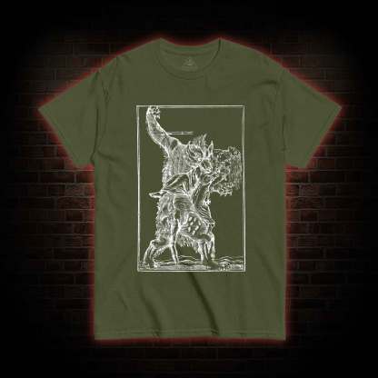 Werewolf Creepy T-shirt 