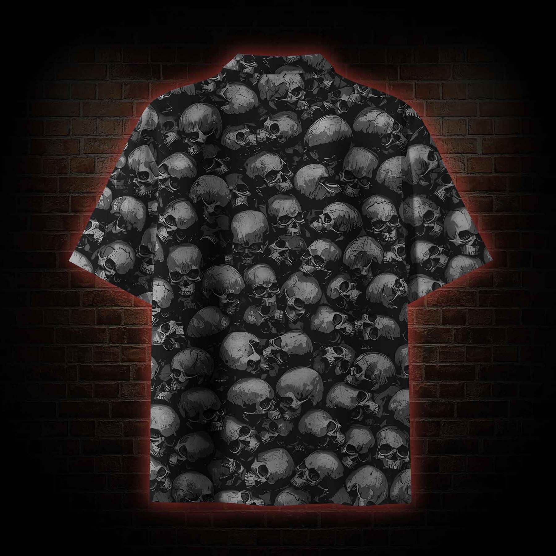 Skulls Button-up Shirt
