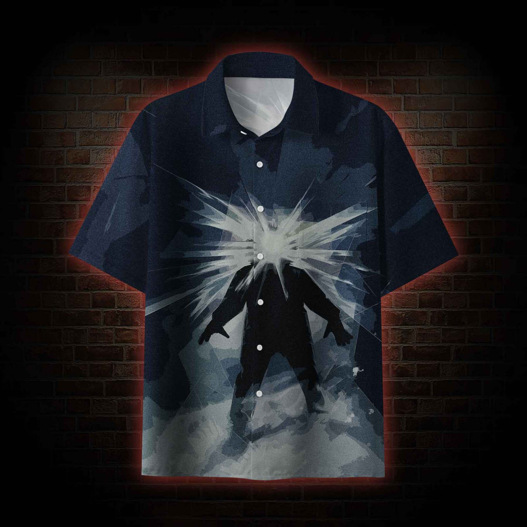 The Thing Horror Button-Up Shirt