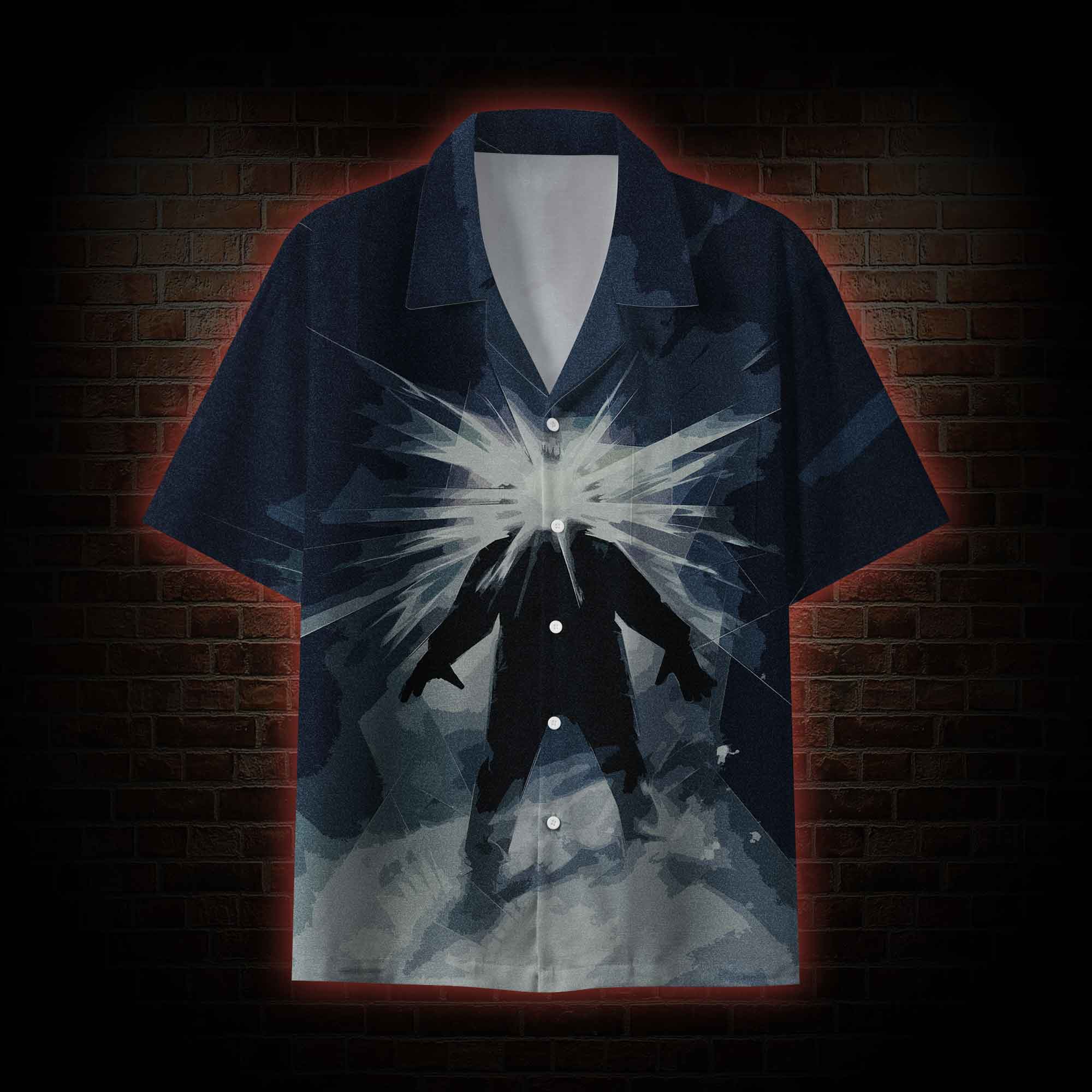 The Thing Horror Button-Up Shirt