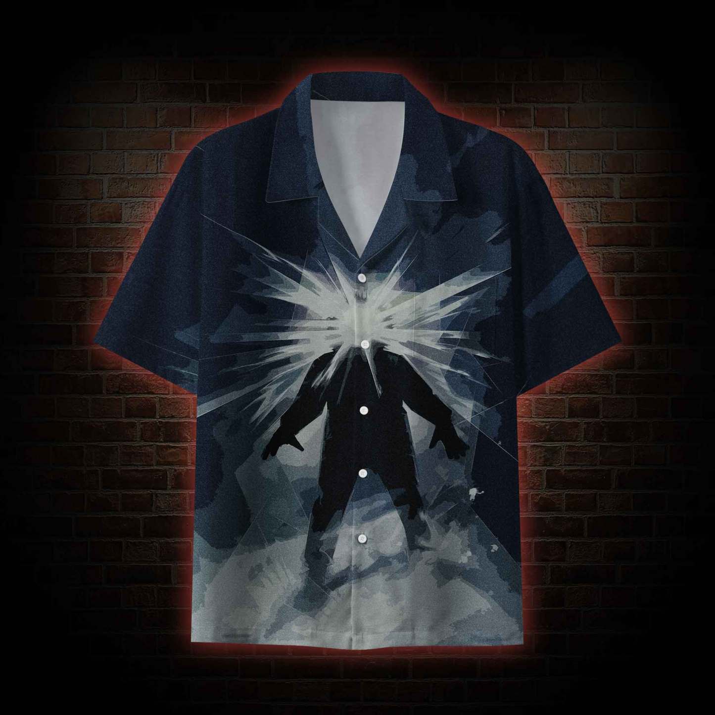 The Thing Horror Button-Up Shirt