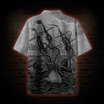 Giant Octopus Button-up Shirt