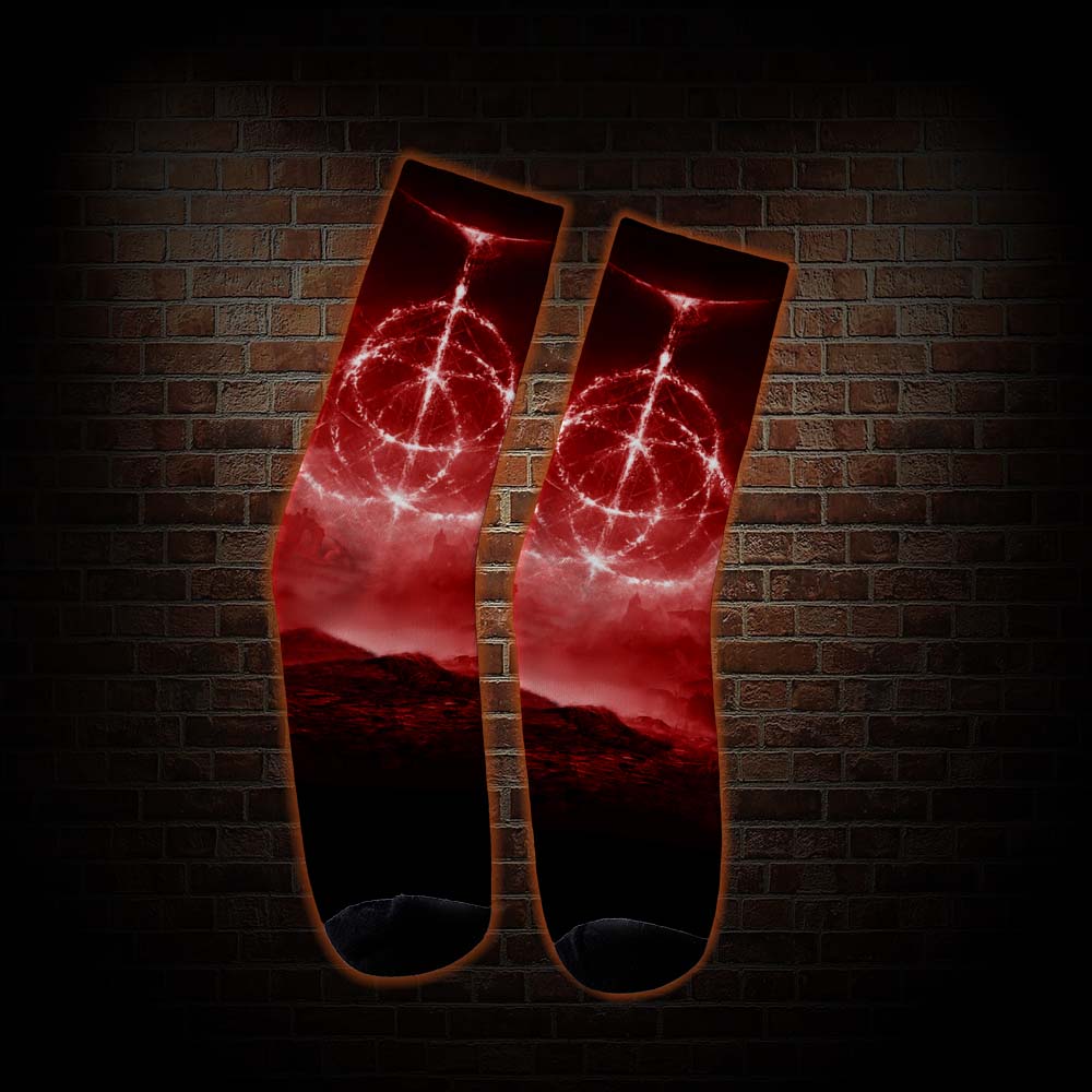 The Fallen Leaves Tell a Story Socks