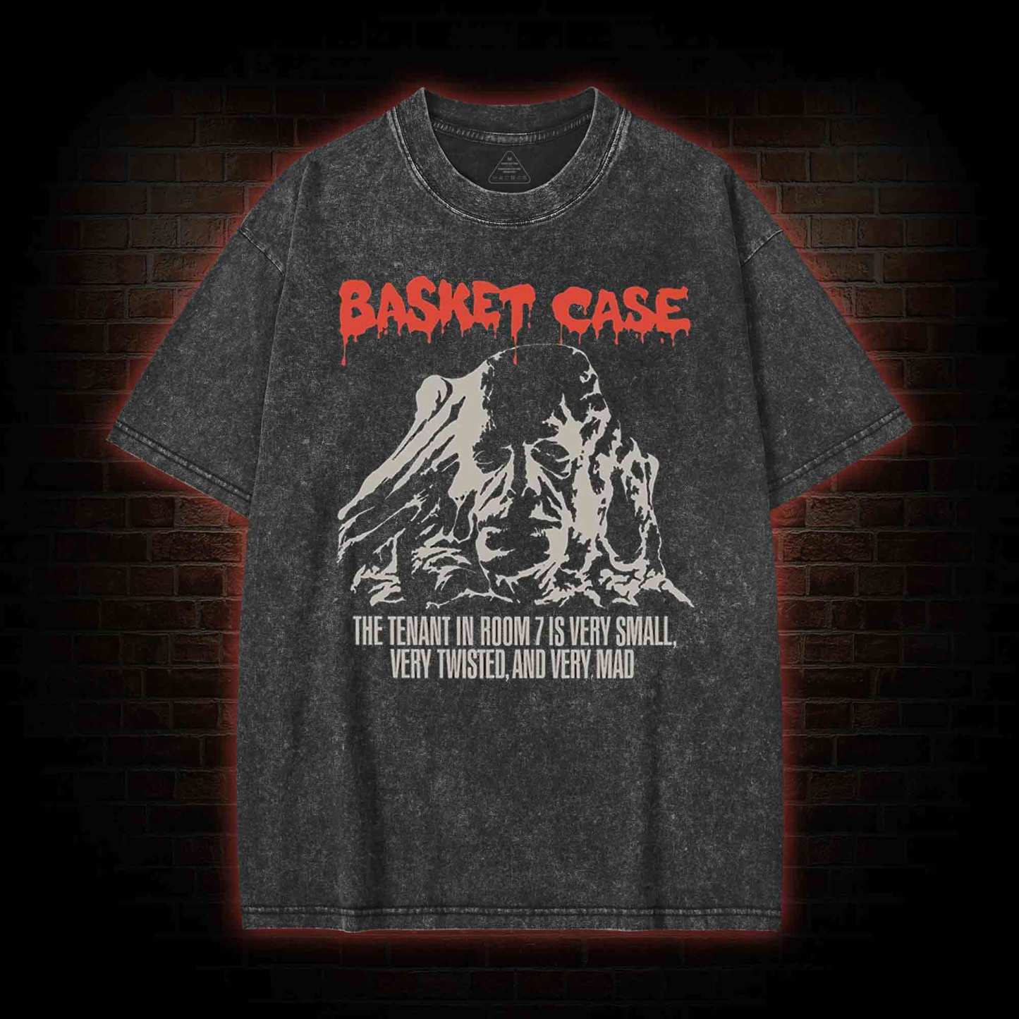 Very Small Very Twisted and Very Mad Washed T-shirt