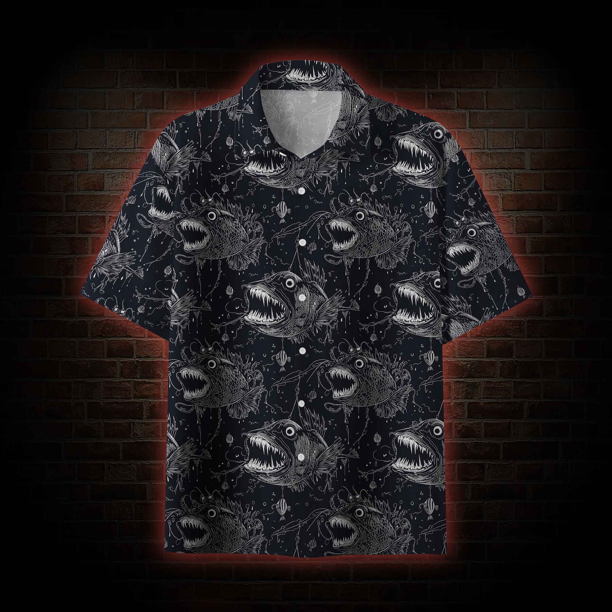 Anglerfish Button-up Shirt