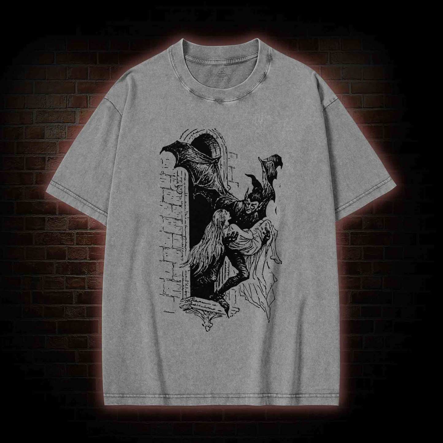 Vintage Dracula Washed T-shirt