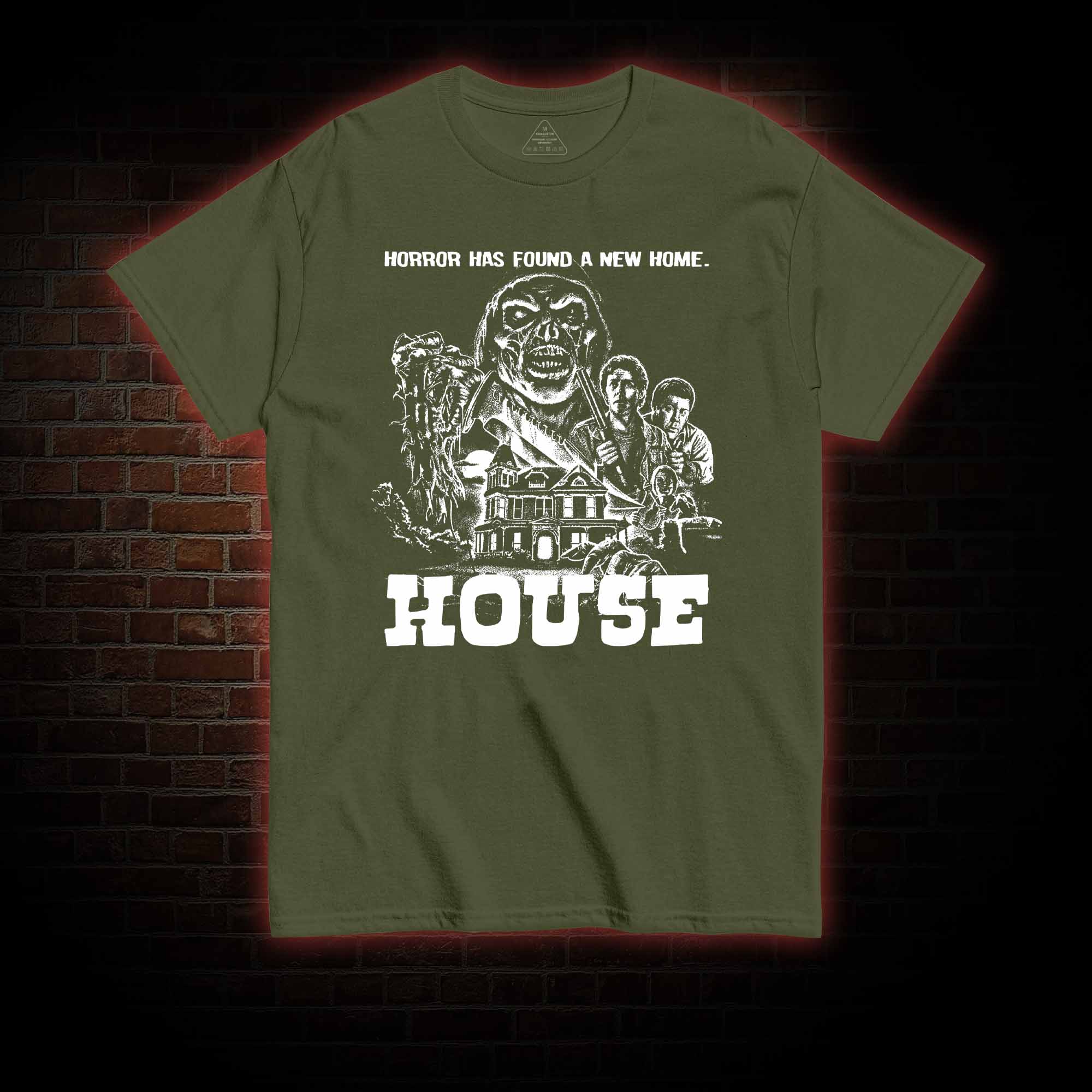 Horror Has Found A New Home T-shirt 