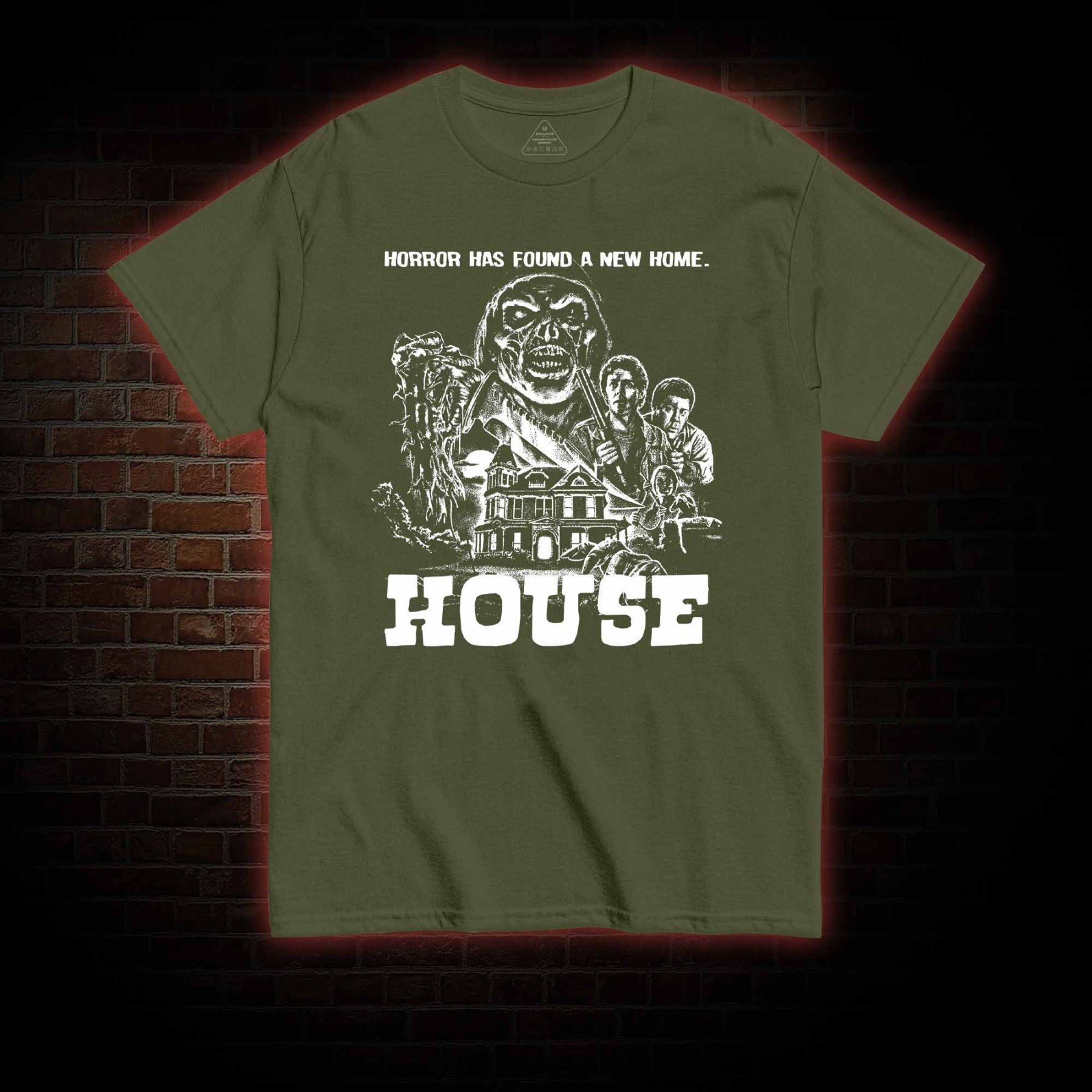 Horror Has Found A New Home T-shirt 