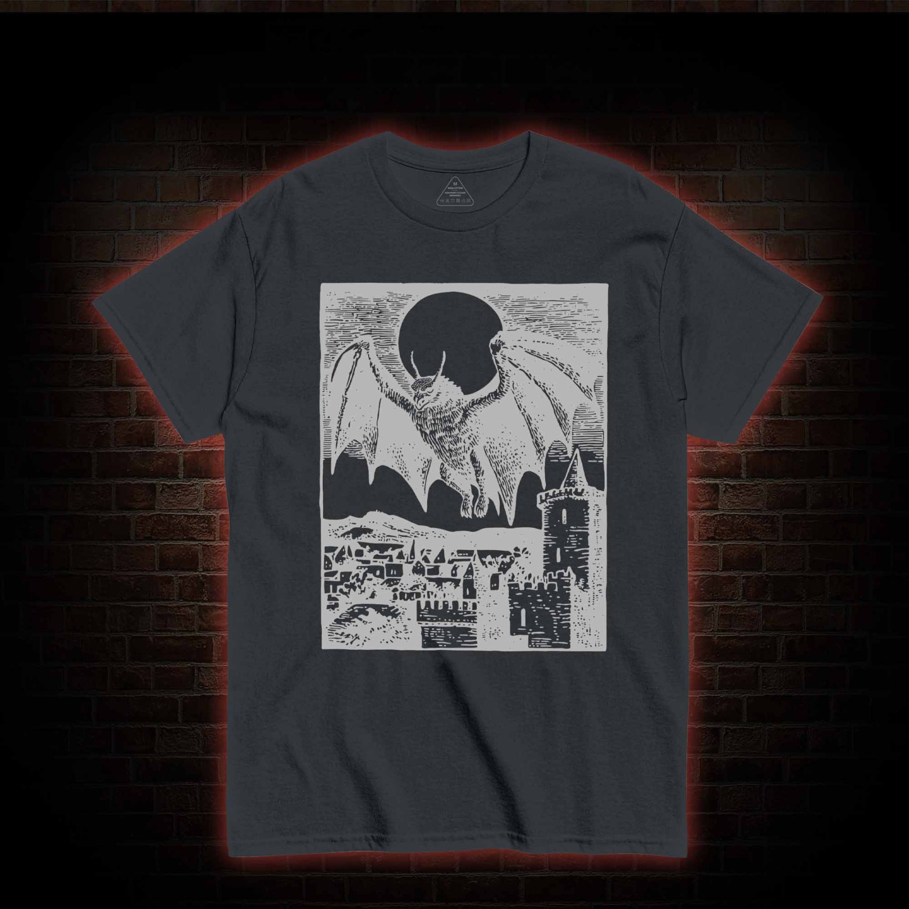 Vintage Mothman Monster T-shirt 