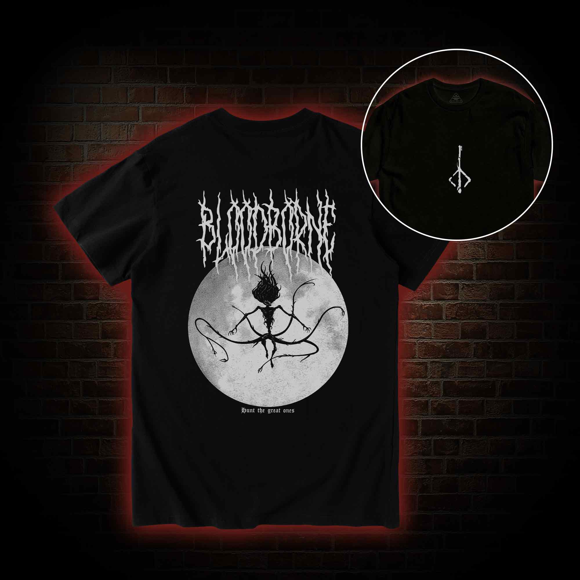 Hunt The Great Ones Back Print T-Shirt