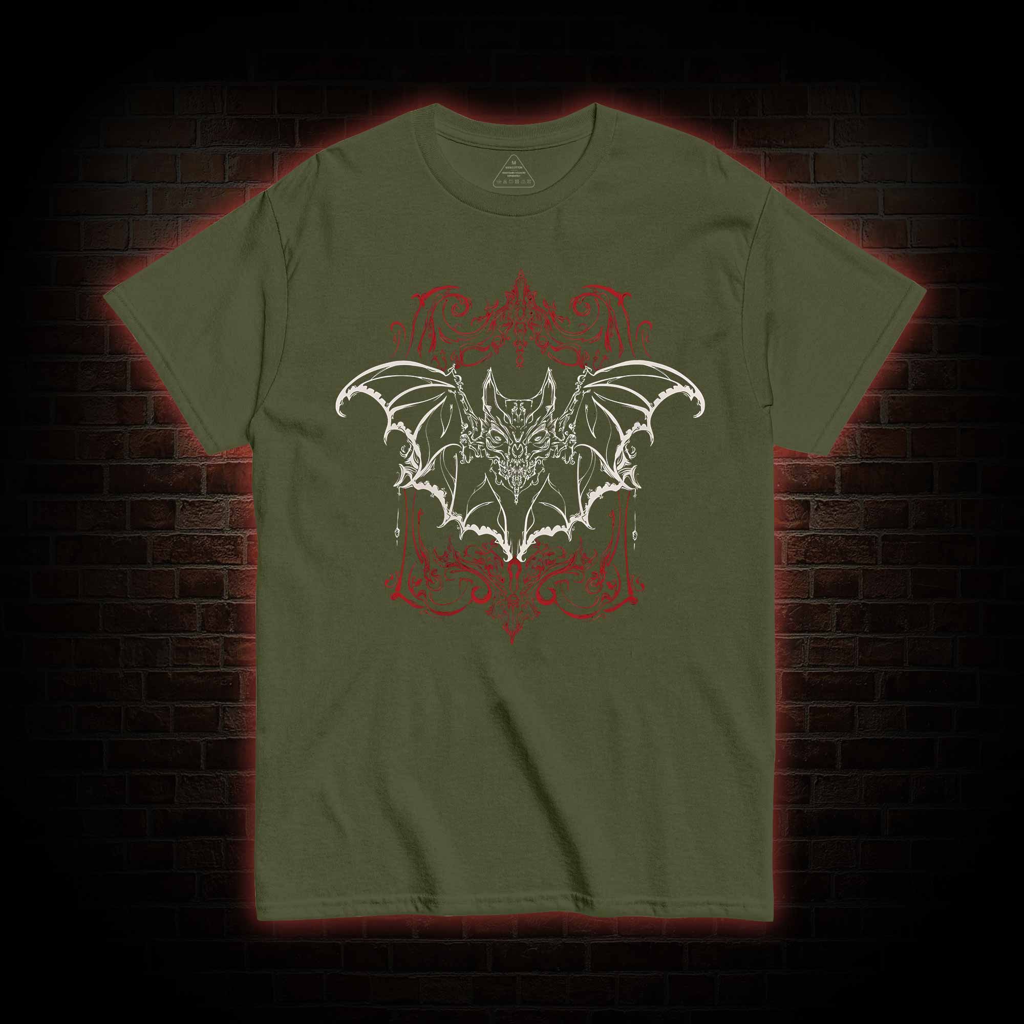 Spooky Vampire Bat T-shirt 