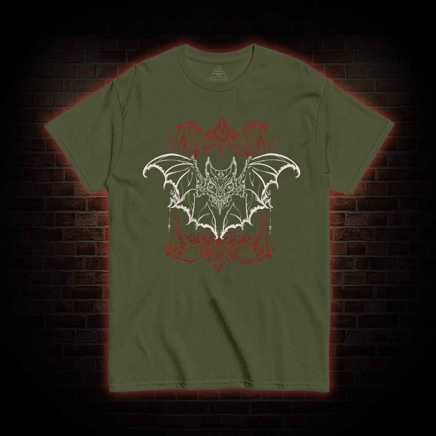 Spooky Vampire Bat T-shirt 