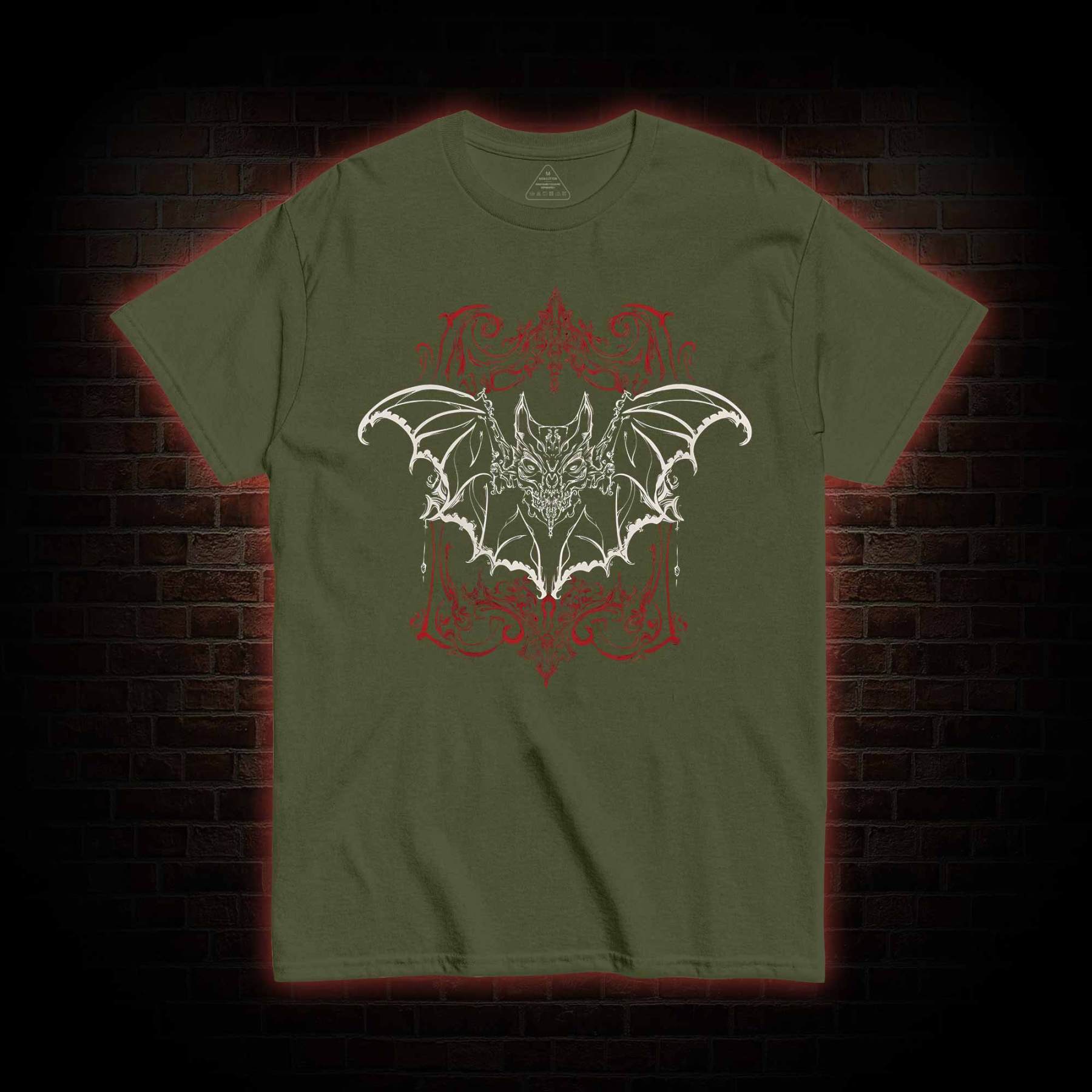 Spooky Vampire Bat T-shirt 