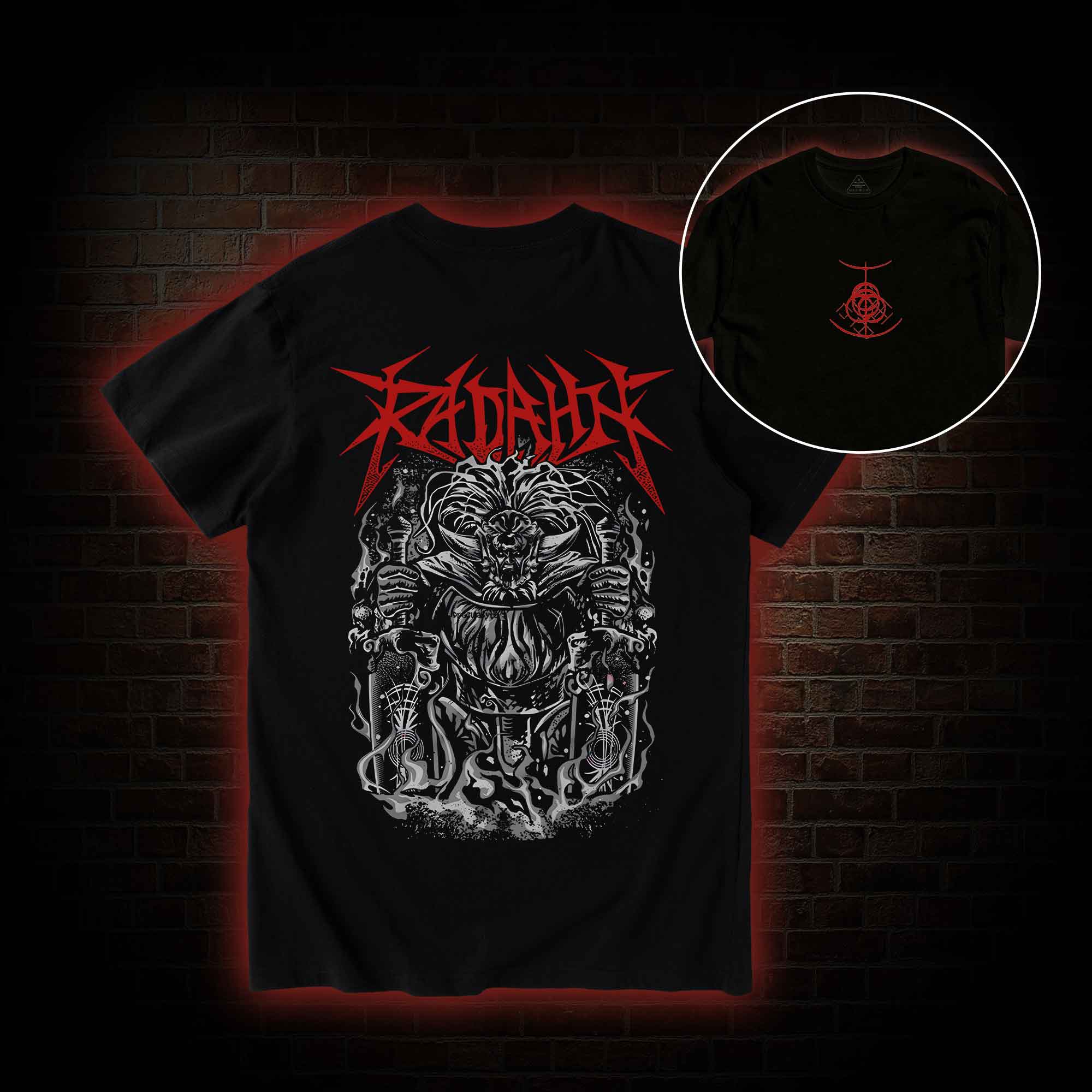 Gravity King Back Print T-Shirt