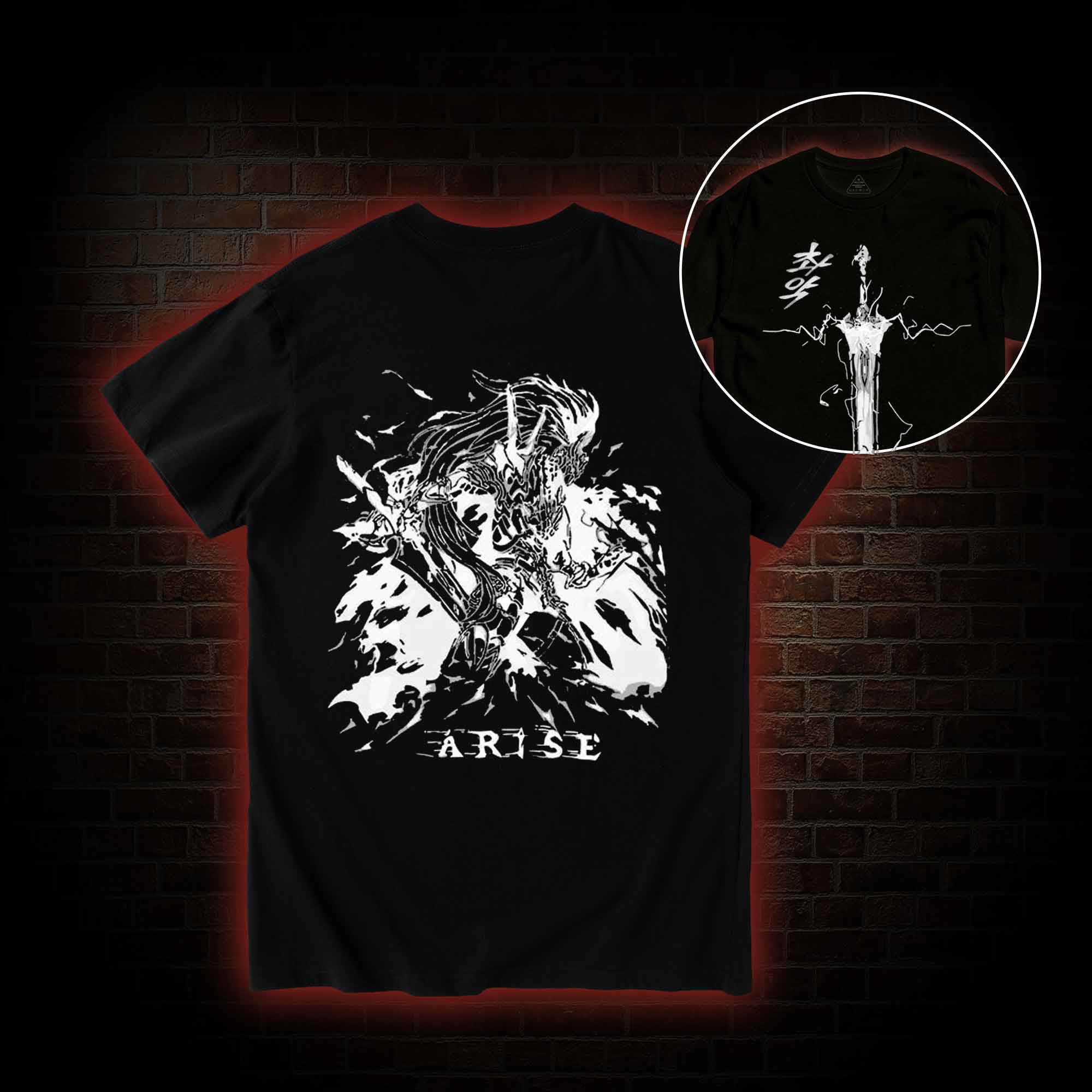 Weak Hunter Back Print T-Shirt
