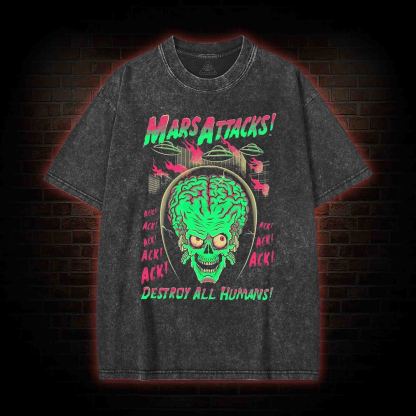 Destory All Humans Washed T-shirt